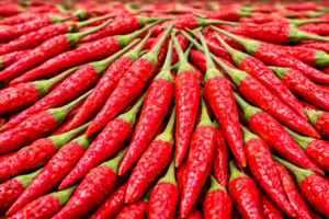 Vibrant Lavangi Chilies Close Up 300x200